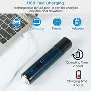 Pro-Series Ultra-Quiet Pet Nail Grinder (2-Speed USB Rechargeable)