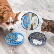 Whale-Shaped Suction Slow Feeder Bowl – Lick Mat for Dogs & Cats