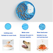 Whale-Shaped Suction Slow Feeder Bowl – Lick Mat for Dogs & Cats