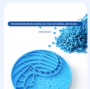 Whale-Shaped Suction Slow Feeder Bowl – Lick Mat for Dogs & Cats