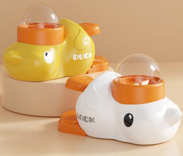 Interactive Duck-Shaped Pet Feeder Toy 🐶🐱 – Slow Eating, Smart Playtime