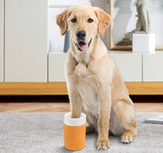 Portable Pet Paw Cleaner Cup – Gentle Silicone Brush, Anti-Slip Design, Easy to Use, Perfect for Dogs & Cats