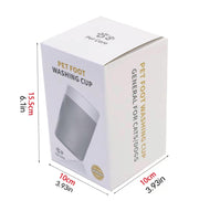 Portable Pet Paw Cleaner Cup – Gentle Silicone Brush, Anti-Slip Design, Easy to Use, Perfect for Dogs & Cats